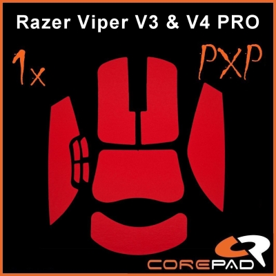 Preview: Corepad PXP Plain Pure Xtra Extra Performance Grips Grip Tape Pulsar Supergrip Razer Viper V3 V4 Pro